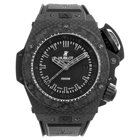 hublot diver 4000m black|Hublot dive watch.